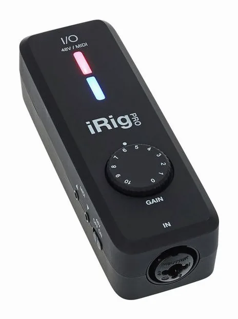 IK Multimedia iRig Pro I/O, face arrière et connectique, photo 3