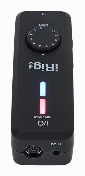 IK Multimedia iRig Pro I/O, vue de profil, photo 4