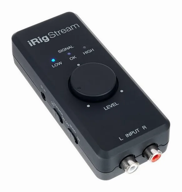 IK Multimedia iRig Stream, boutons et voyants, photo 3
