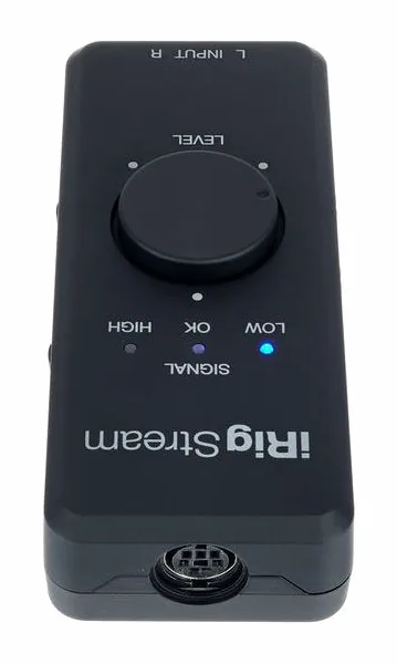 IK Multimedia iRig Stream, boutons et voyants, photo 4