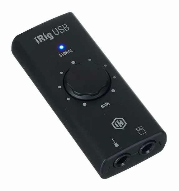 IK Multimedia iRig USB, boutons et voyants, photo 3