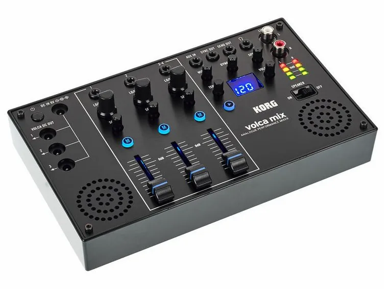 Korg Volca Mix, potentiomètres, photo 3