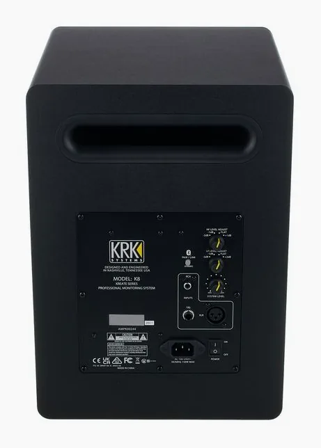KRK Kreate 8, vue de dessus, photo 4