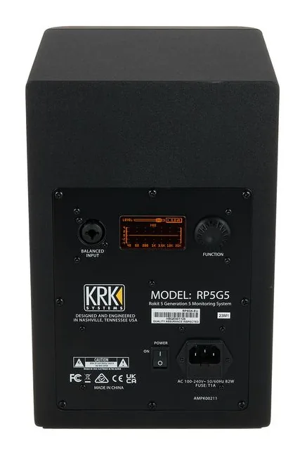 KRK Rokit RP5 G5, face arrière, photo 4