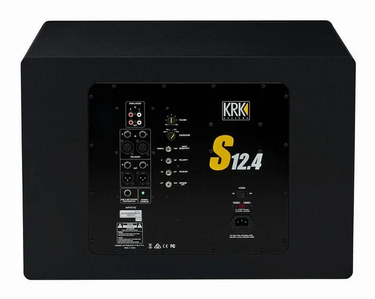 KRK S12G4, vue de profil, photo 4