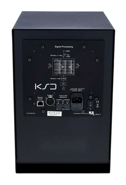 KS Digital A100 Black, vue de trois quarts, photo 4