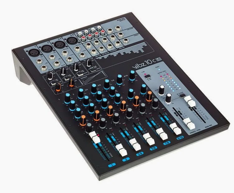 LD Systems VIBZ 10 C, vue de trois quarts, photo 3