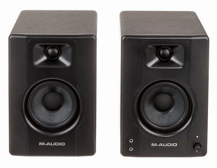 M-Audio BX4, face arrière, photo 2