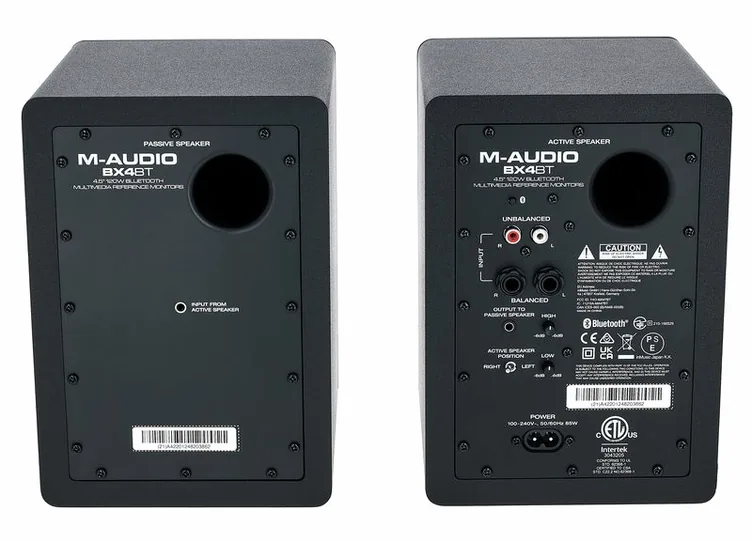 M-Audio BX4BT, face arrière, photo 4