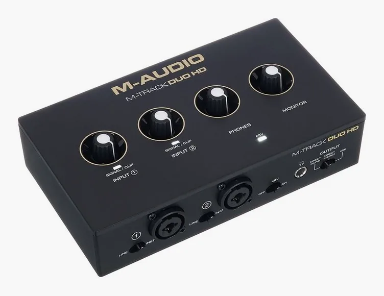 M-Audio M-Track Duo HD, face avant, photo 3