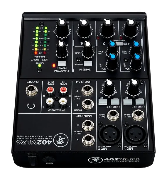 Mackie 402 VLZ4, face arrière, photo 4