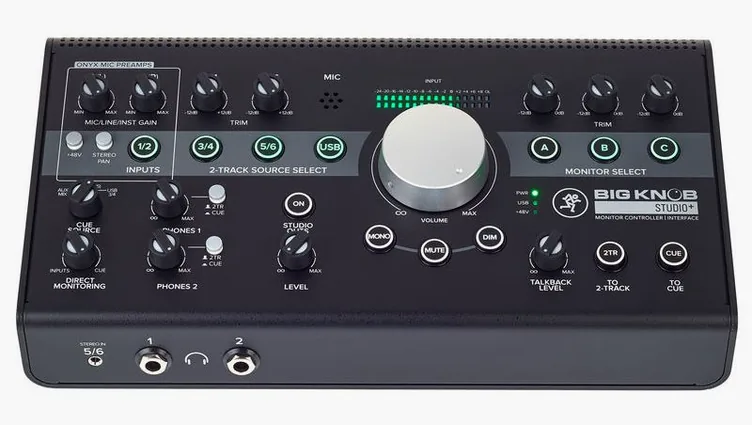 Mackie Big Knob Studio+, vue de profil, photo 2