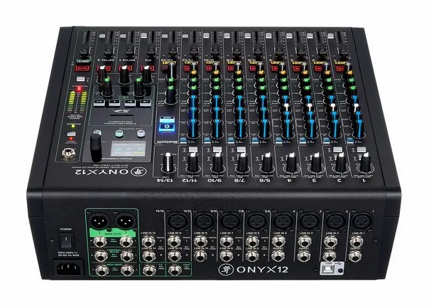 Mackie Onyx12, vue de profil, photo 4