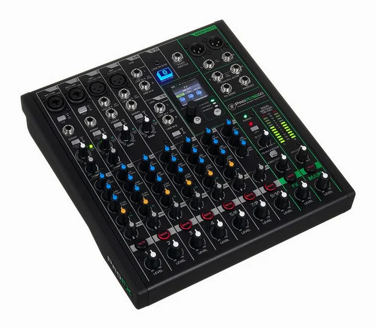 Mackie ProFX10 GO, vue de profil, photo 3