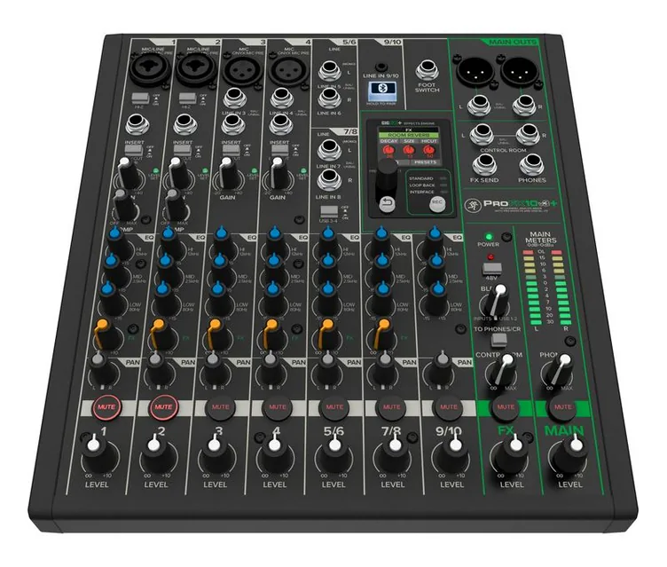 Mackie ProFX10v3+, face arrière, photo 2