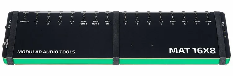Modular Audio Tools MAT 16X8, face arrière et connectique, photo 2