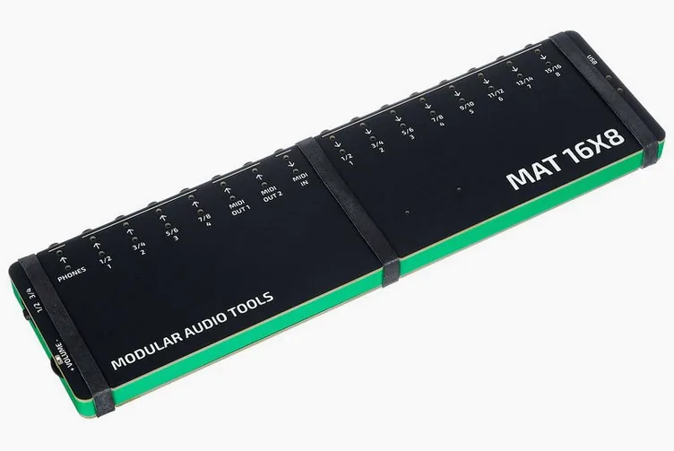 Modular Audio Tools MAT 16X8, face avant, photo 3