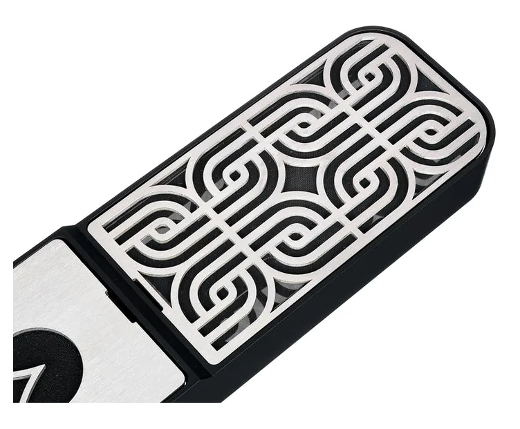 Ohma World Motif Condenser Black & Steel, grille et capsule, photo 4