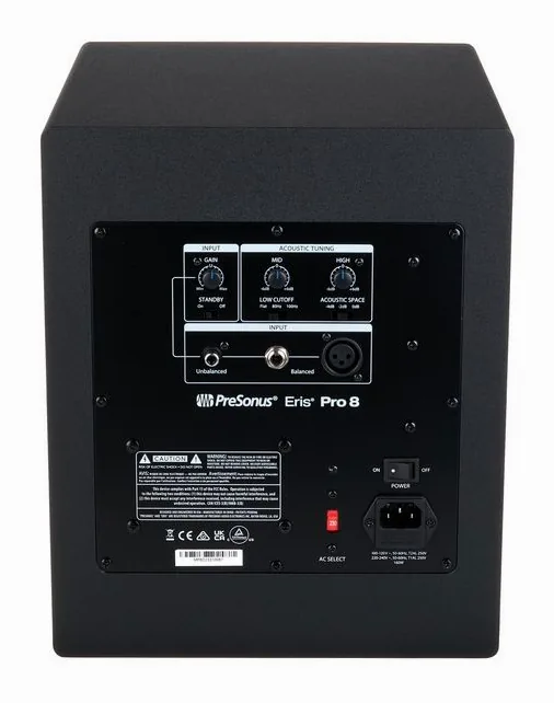 Presonus Eris Pro 8, vue de dessus, photo 4