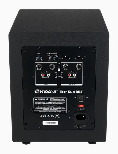 Presonus Eris Sub 8BT, vue de profil, photo 4