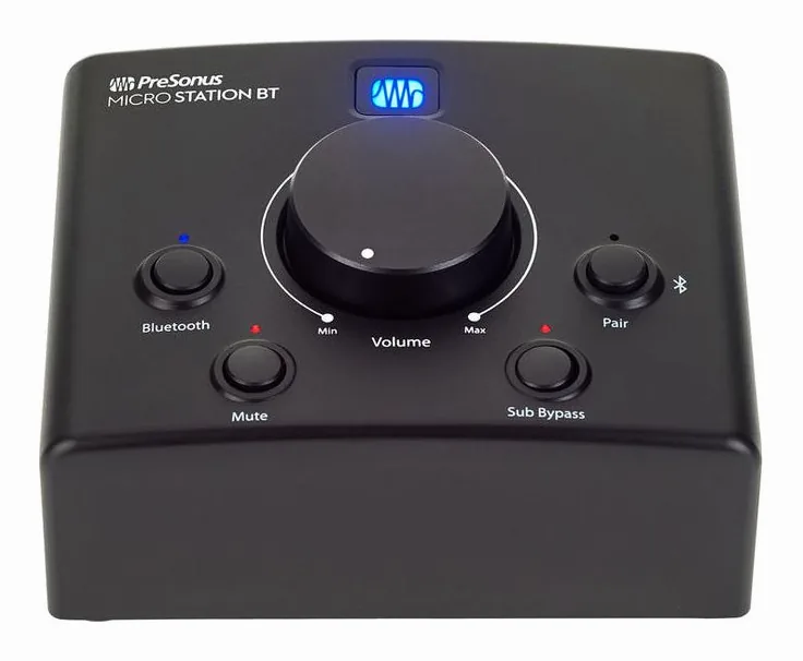 Presonus MicroStation BT, vue de trois quarts, photo 2