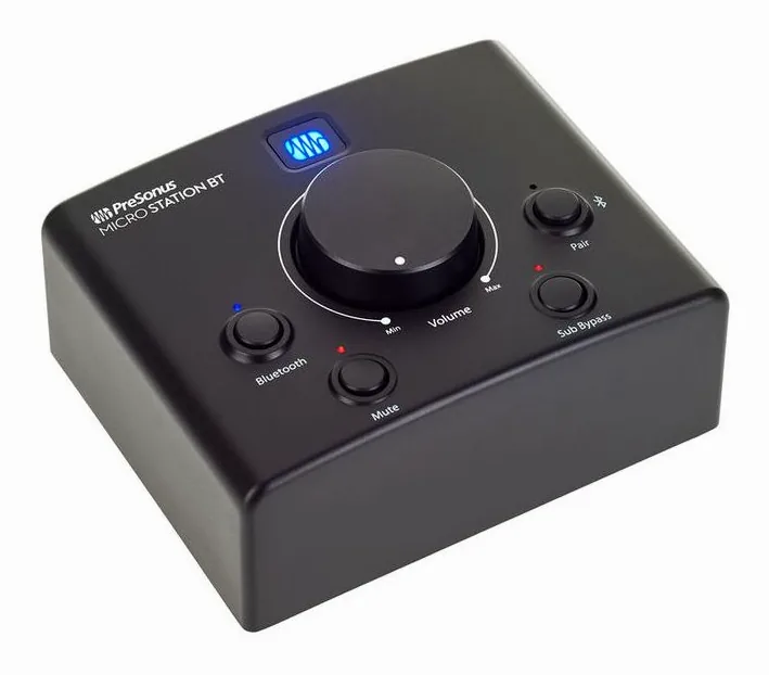 Presonus MicroStation BT, vue de trois quarts, photo 3