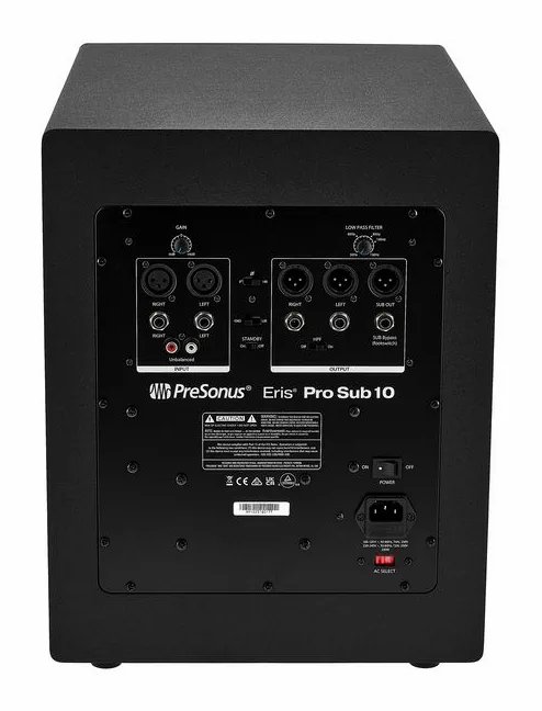 Presonus Eris Pro Sub 10, face arrière, photo 4
