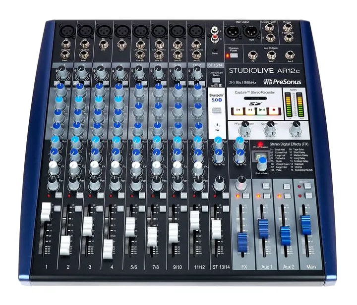 Presonus StudioLive AR12c, face arrière, photo 2