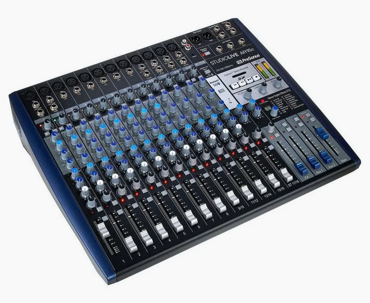 Presonus StudioLive AR16c, potentiomètres, photo 3