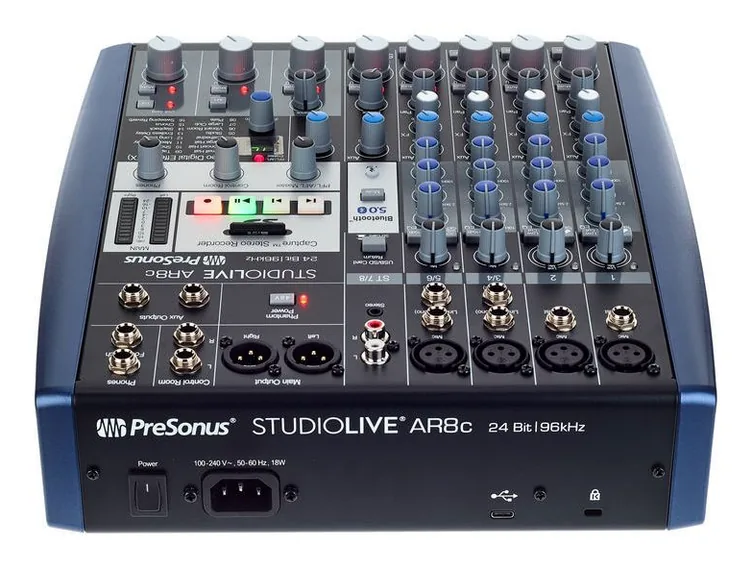Presonus StudioLive AR8c, vue de dessus, photo 4