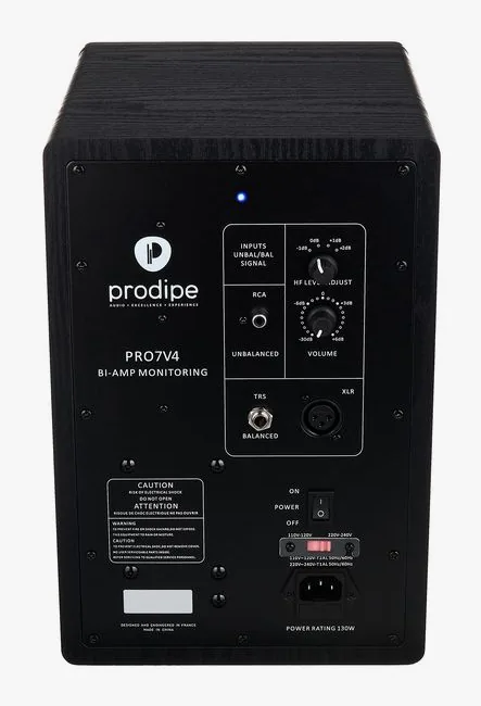 Prodipe Pro 7 V4 Black Wood, haut-parleurs, photo 4