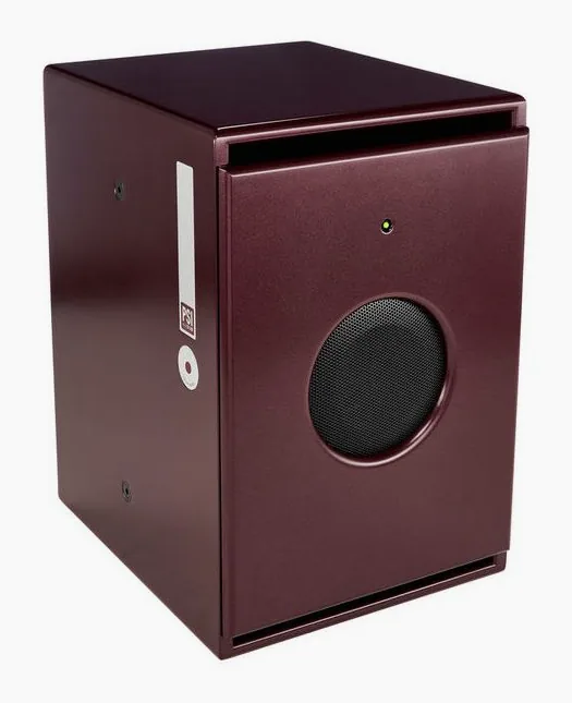 PSI Audio Sub A125-M Studio Red, vue de face, photo 3