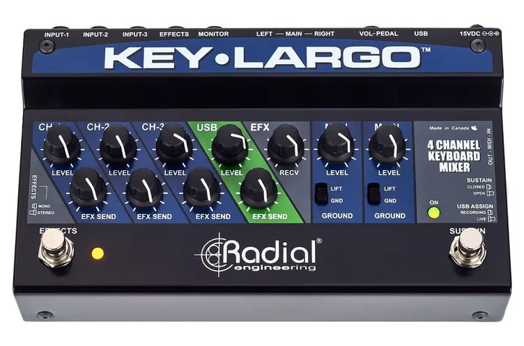 Radial Engineering Key-Largo, potentiomètres, photo 2