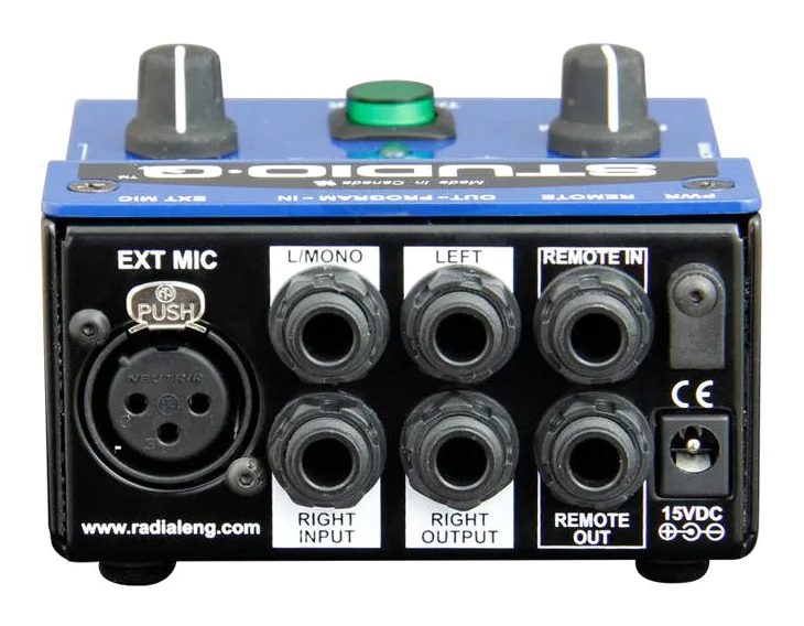 Radial Engineering Studio-Q, vue de trois quarts, photo 3
