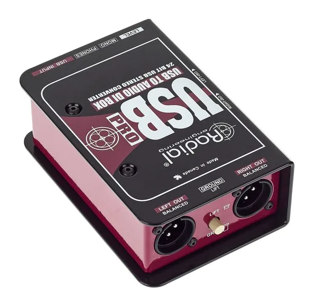 Radial Engineering USB-Pro, vue de profil, photo 3