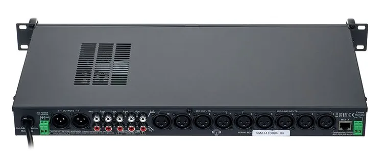 RCS MA-1410 B Mixer Preamp, face arrière, photo 4