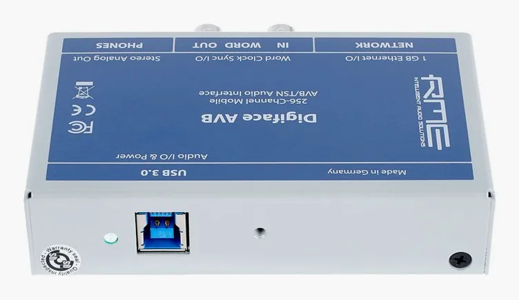 RME Digiface AVB, vue de dessus, photo 4
