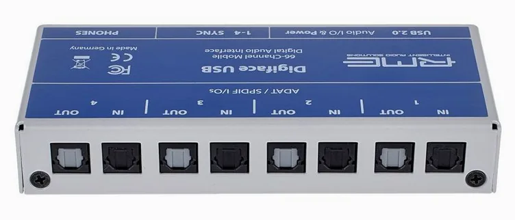 RME Digiface USB, face avant, photo 4