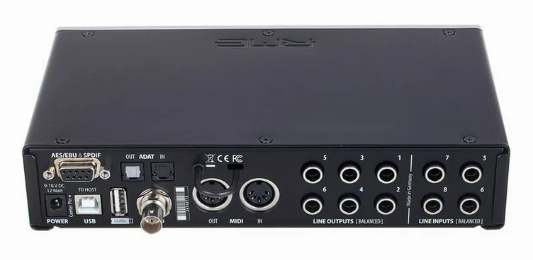 RME Fireface UCX II, face avant, photo 4