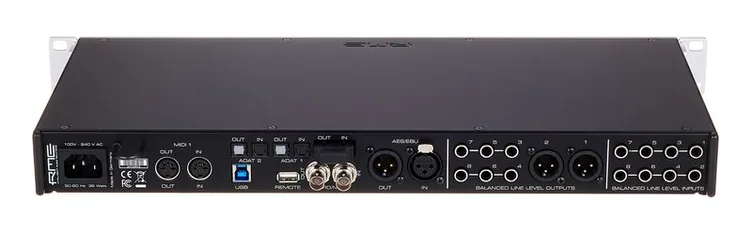 RME Fireface UFX III, face avant, photo 4