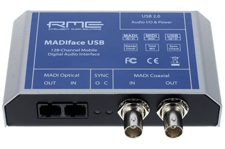 RME Madiface USB, face avant, photo 2