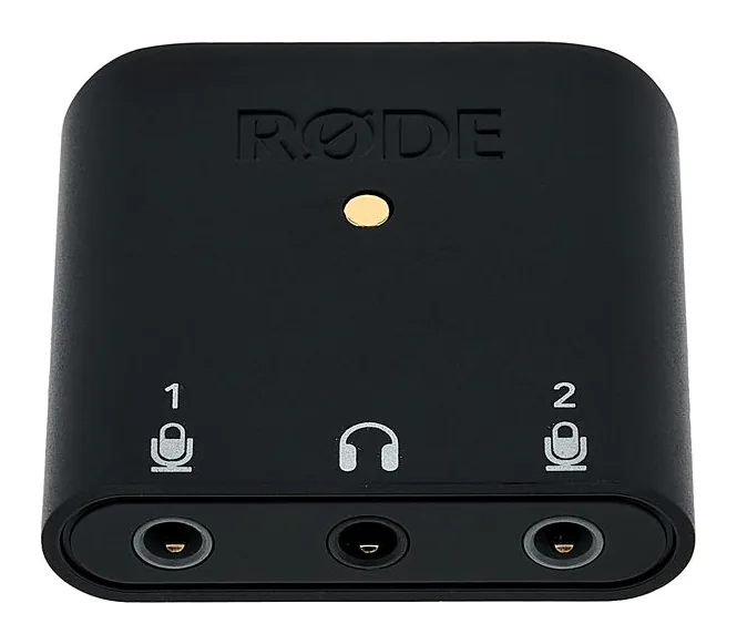 Rode AI-Micro, face arrière et connectique, photo 2