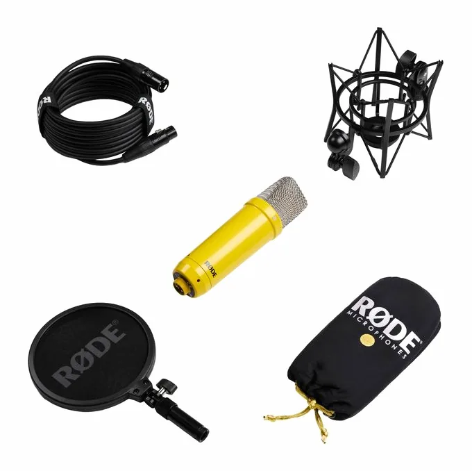 Rode NT1 Signature Yellow, corps et connecteur, photo 4
