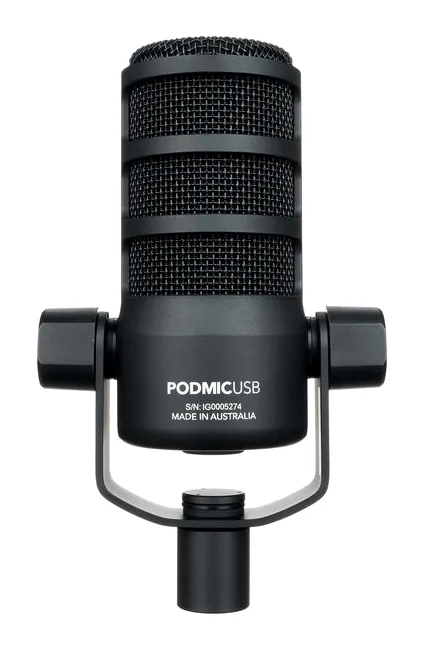 Rode PodMic USB, corps et connecteur, photo 3
