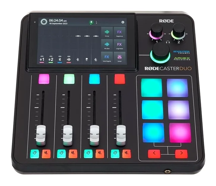 Rode Rodecaster Duo, vue de dessus, photo 2