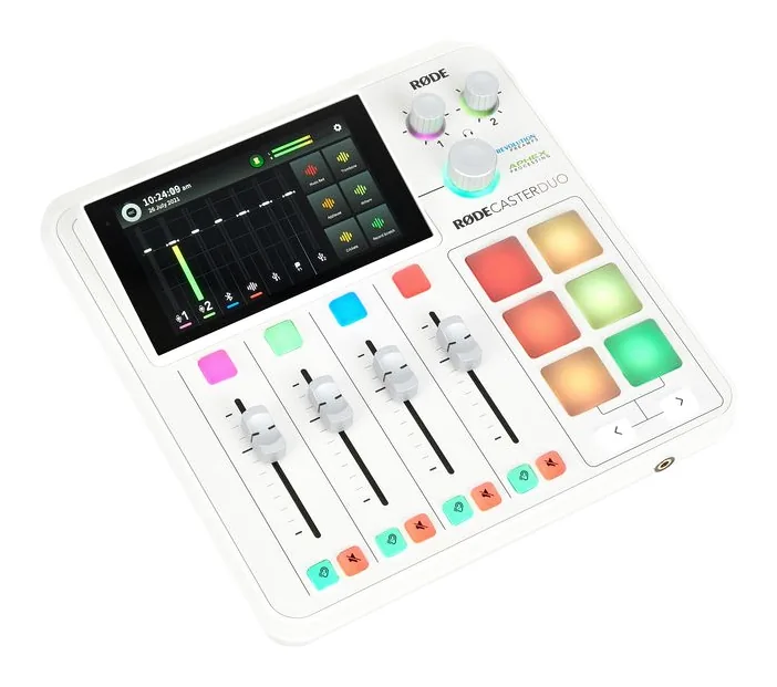Rode Rodecaster Duo W, vue de profil, photo 3