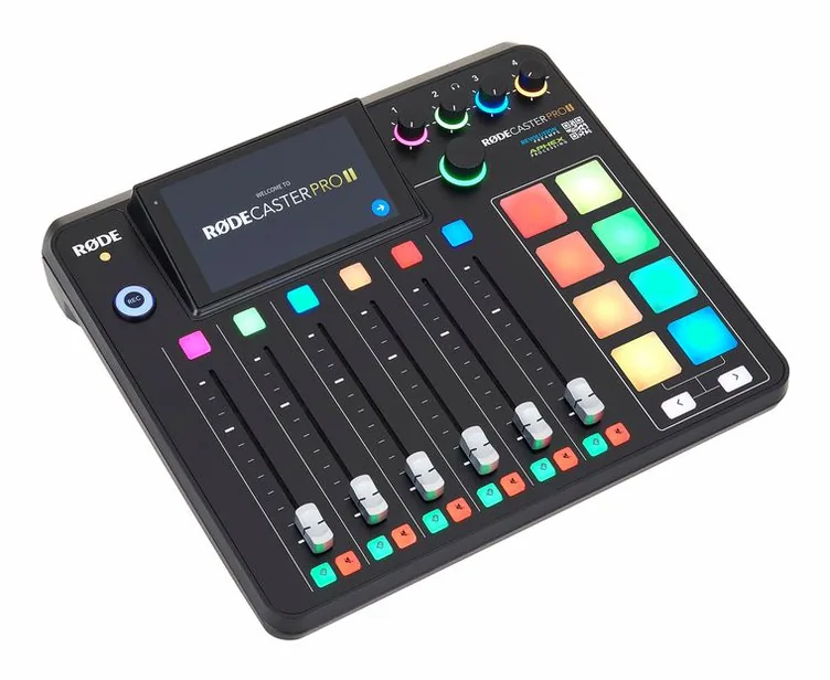 Rode Rodecaster Pro II, potentiomètres, photo 3