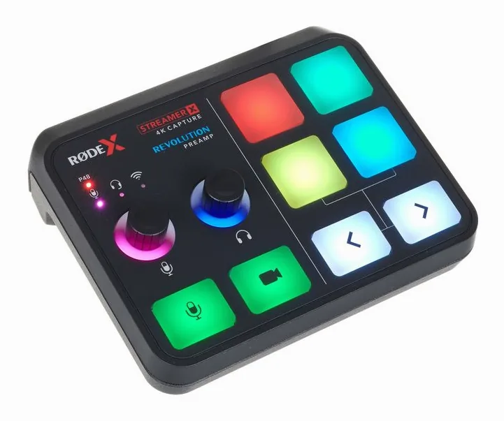 Rode Streamer X, potentiomètres, photo 3