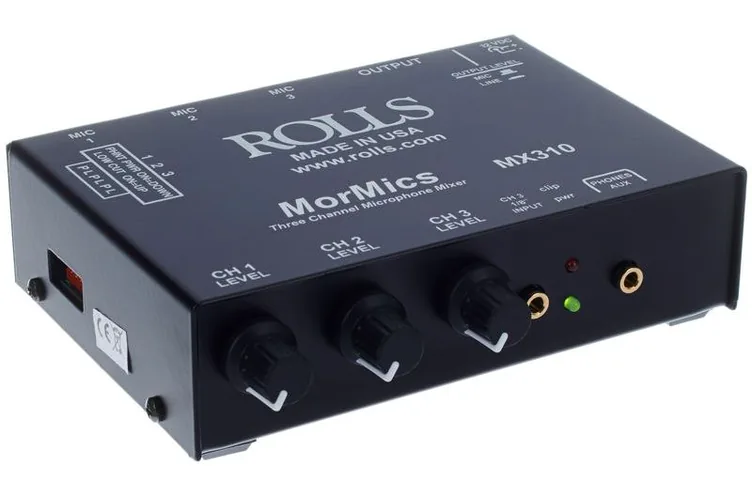 Rolls MX 310, potentiomètres, photo 3