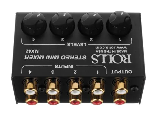 Rolls MX 42, potentiomètres, photo 4